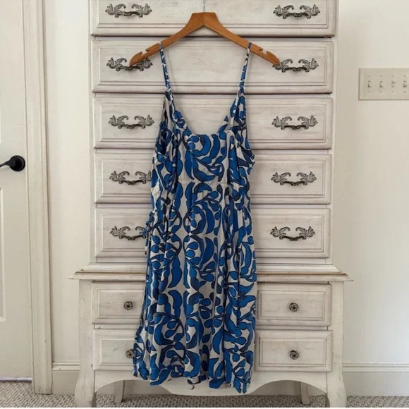 Patagonia Pataloha Hawaiian Blue Tropical Dress - Picture 2 of 4